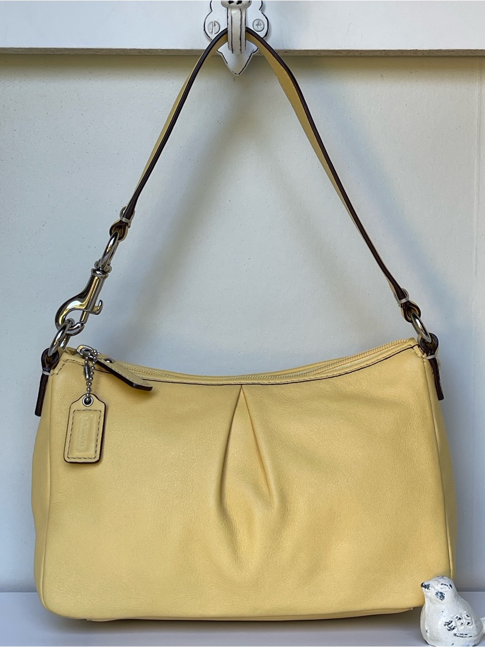 COACH 1941 Yellow Leather Handbag